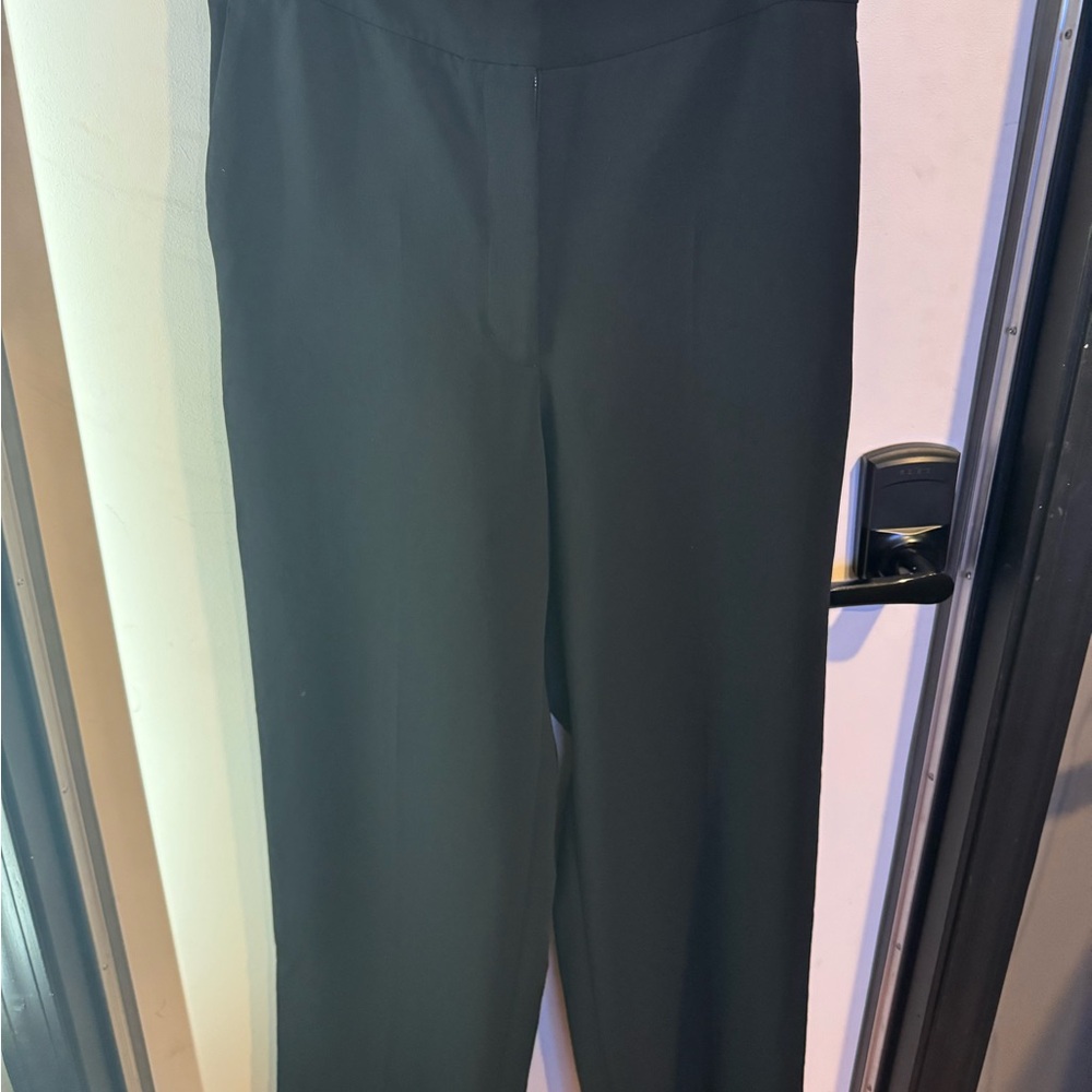 Aritzia Wilfred Alanya Black Straight Leg Pants